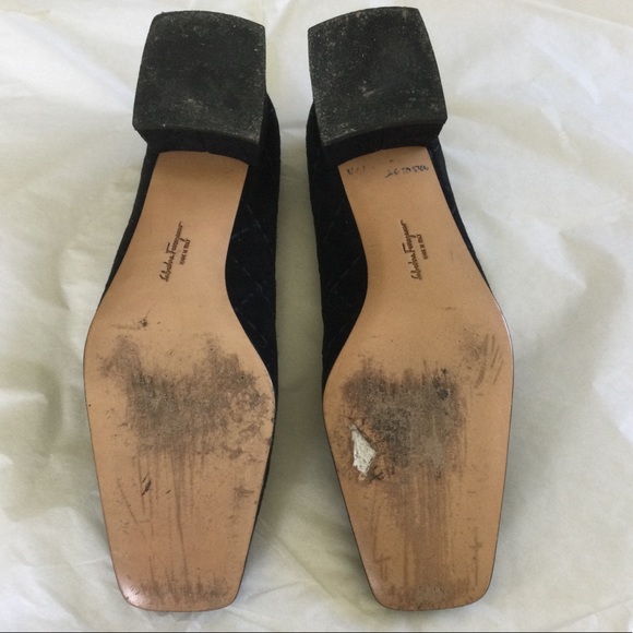 Salvatore Ferragamo Suede Pumps - Picture 8 of 11